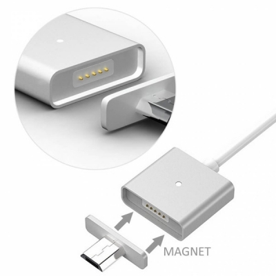 Cablu USB cu magnet pentru reincarcare ANDROID 